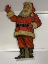 Huge Vintage Santa Claus Standee 56 x 33 NO SHIPPING - PICK UP ONLY