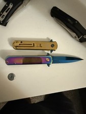Tiger USA Stiletto Style Folding Knives