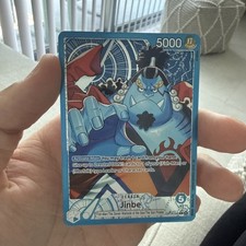Jinbe Alternate Art L OP14-040 The Azure Sea's Seven Foil One Piece