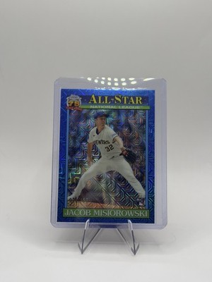 Jacob Misiorowski Blue Mojo /150 Brewers #91ASC-49 Baseball -2026 Topps Series 2