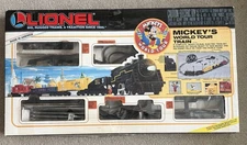 Displayed 2 Xmas Only - LIONEL MICKEY MOUSE WORLD TOUR TRAIN SET #6-11721 NICE!