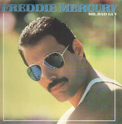 Freddie Mercury Mr. Bad Guy NEAR MINT Columbia Vinyl LP