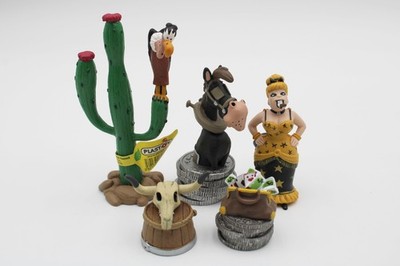 Lucky Luke - Set (5 Figuren) - Plastoy