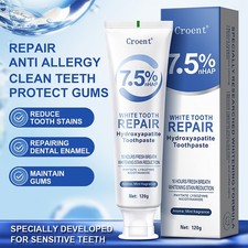 7.5 Hydroxyapatite Toothpaste Remove Yellow Tooth Stains For Sensitive Teeth