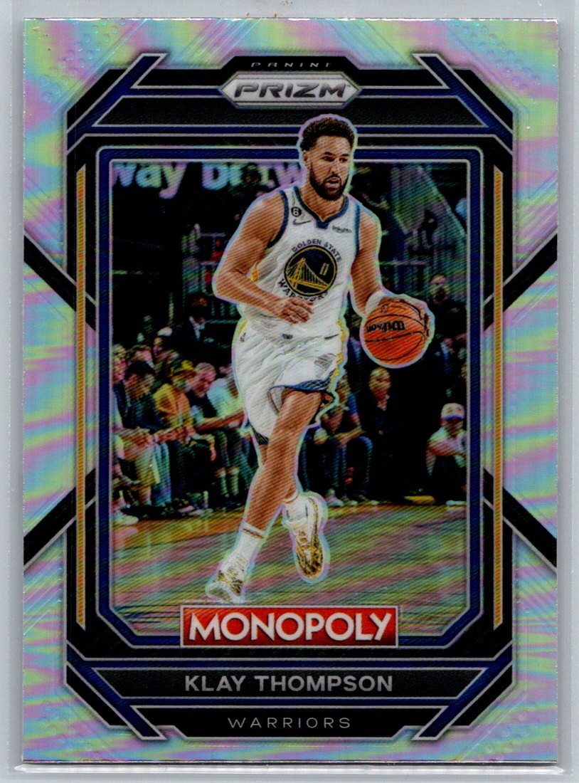 2022-23 Panini Prizm Monopoly #29 Klay Thompson Silver