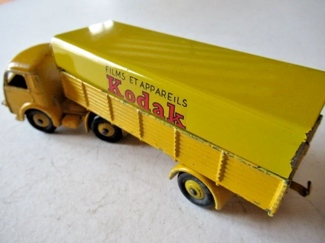 DINKY TOYS Ref 32AJ TRACTEUR PANHARD ET SEMI REMORQUE KODAK - Photo 3/4