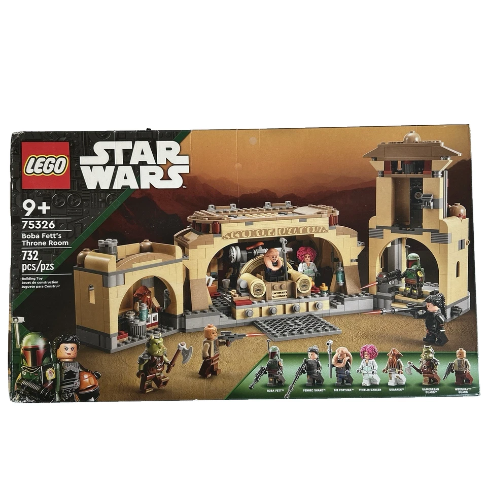LEGO Star Wars: Sala del Trono de Boba Fett (75326) Jabba El Palacio Hutt NUEVO SELLADO Foto 2 de 4