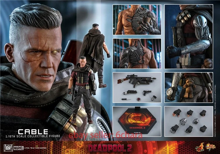 HOTTOYS HT MMS583A Deadpool 2 Cable 1/6 Action Figure Standard Edition - Image 2 of 4