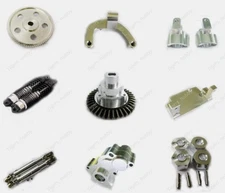 Aluminum alloy metal Upgraded Parts Fit For Rc 1:10 HSP 94180 Car Silver