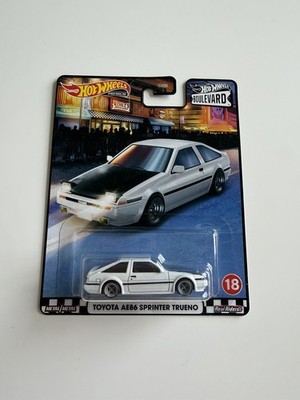 Hot Wheels Toyota AE86 Sprinter Trueno Boulevard #18