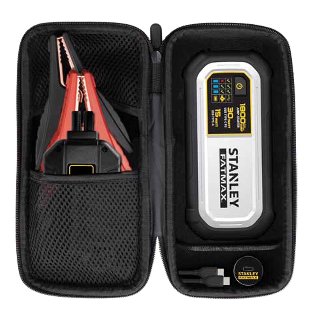 Stanley Fatmax LJ18FC 1800 Peak Amp Lithium Jump Starter with USB