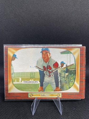 Bobby Thomson #102 1955 Bowman card