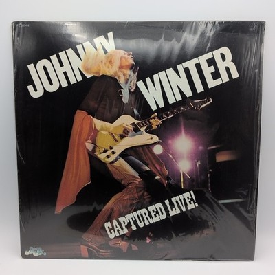 Johnny Winter Captured Live! Blue Sky Vinyl LP US 