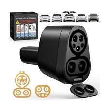 2-in-1 CCS  J1772 to Tesla Adapter - 250KW Fast CCS to Tesla Adapter, Compat...