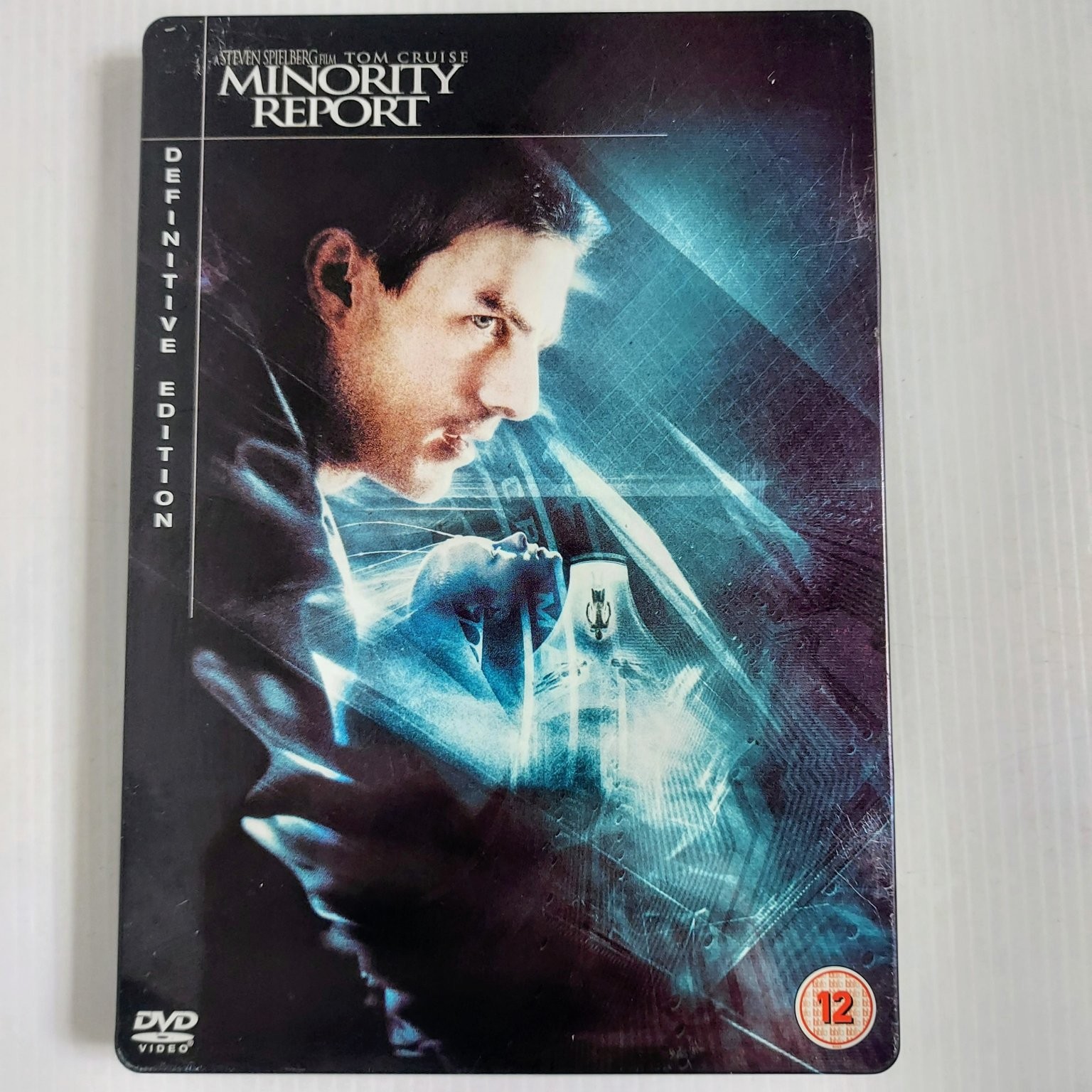 Minority Report DVD 2002 Steelbook DefinitiveEdition Steven Spielberg Tom Cruise
