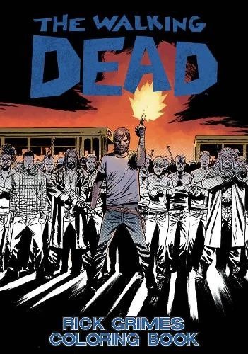 Robert Kirkman The Walking Dead: Rick Grimes Adult Coloring Book (Poche) - Photo 1/1