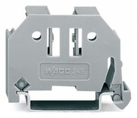 Wago 249-117 Endklammer 10Mm Breit Grau 25 StüCk