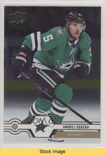 2019-20 Upper Deck Silver Foil Andrej Sekera #397 READ 5x5