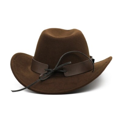 3191 Men Western Cowboy-hat With Bull-horn-strap- Classic Wild-west Cowgirl 61aEde6w6RL._AC_SY350_QL65_.jpg main image 3