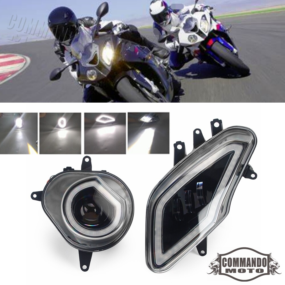 For BMW S1000RR 2009-2014 New LED Motorcycle Headlight Assembly w 