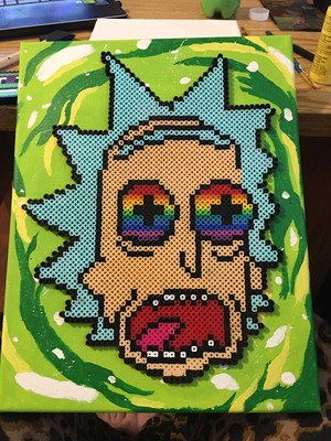Hama Beads Rick And Morty 2025