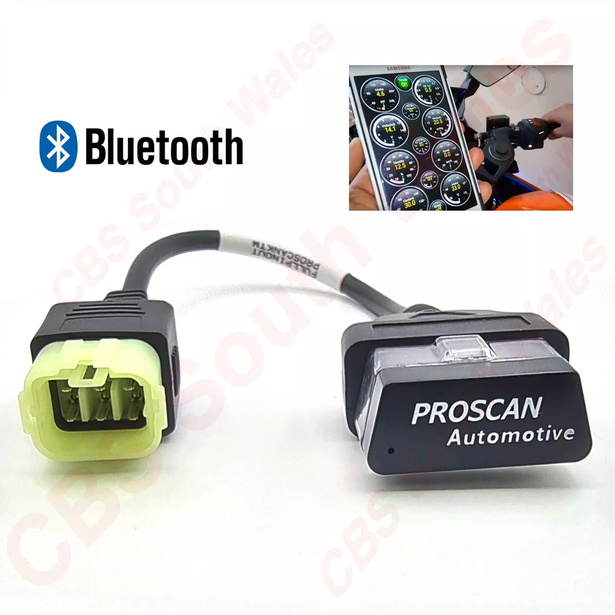 KTM 790 Duke CAN BUS OBD 6 Pin FI Diagnostic Scanner obd BLUETOOTH