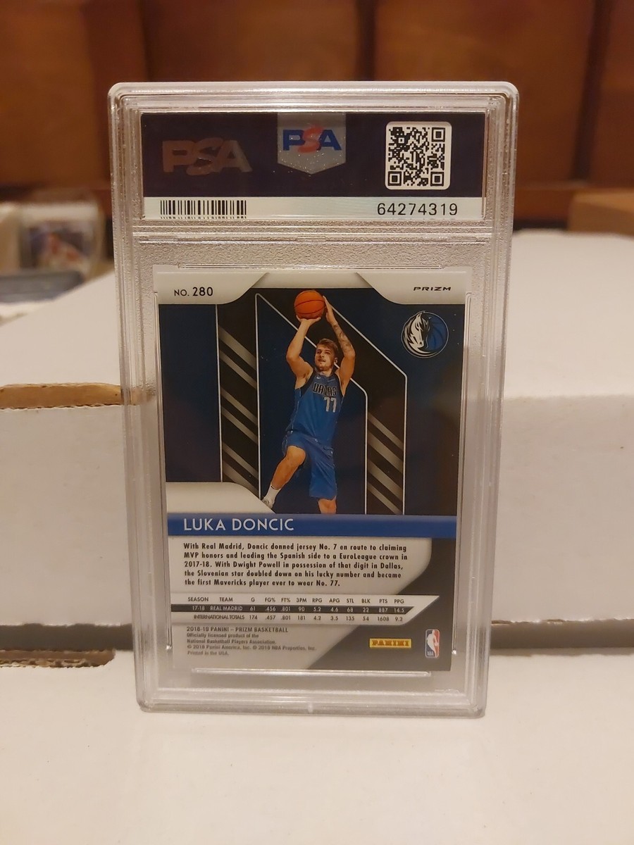 Luka Doncic 2018 19 Panini Prizm #280 RC rookie red white