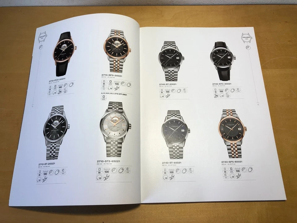Katalog Catalogue RAYMOND WEIL - Masterbook Uhren 2015 2016 - English - Image 2 of 4