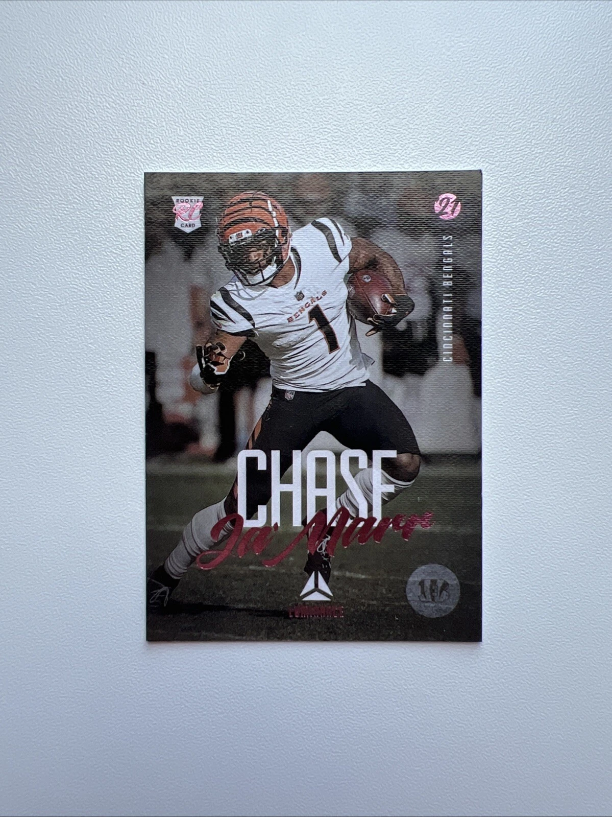Jamarr Chase trading card