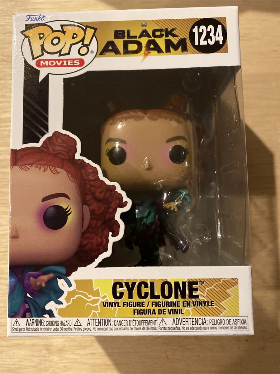 Funko Pop Movies 1234 DC Black Adam Cyclone w Protector eBay
