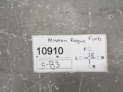 2014-2020 NISSAN ROGUE FWD CVT 26E Automatic Transmission Torque