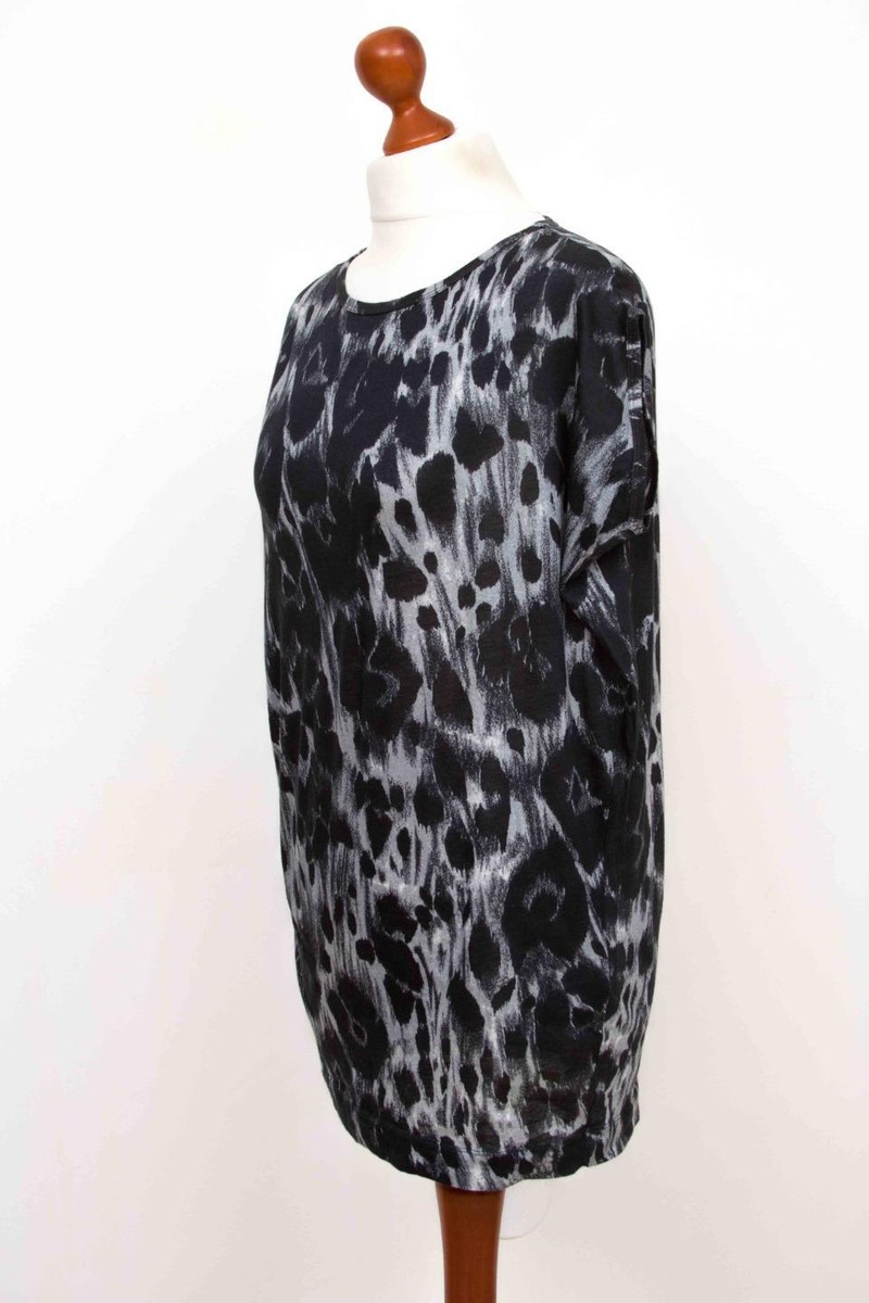 STELLA McCARTNEY Black 100% Cotton Top Shirt Tunic Size 38