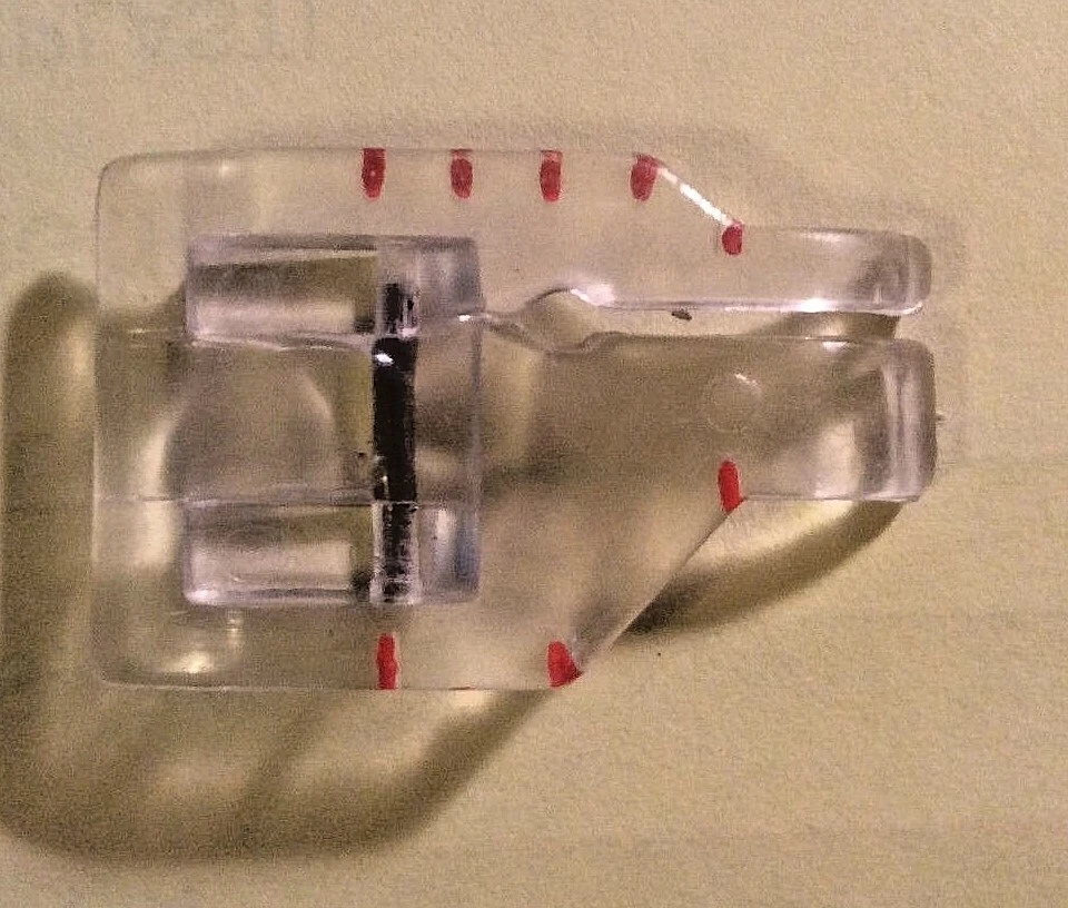 Pie de punto superior de retazos de 1/4" para máquina de coser Brother muchos modelos Foto 3 de 4