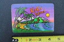 Koko Island Classic Hawaiian Aloha Floral Shirts OG V39B Vintage Surfing STICKER