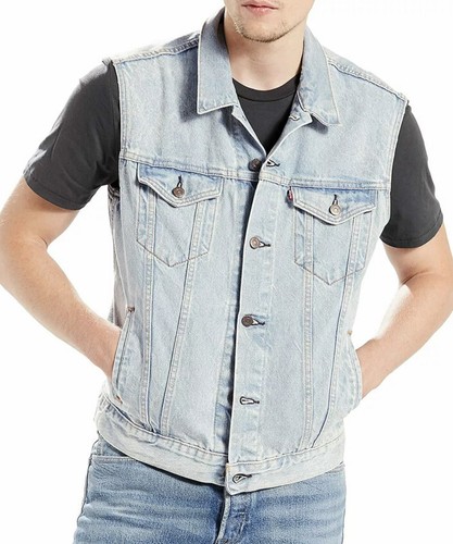 Levi's Mens M Blue Light Wash Denim 