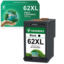 1 PK 62XL Repuesto de tinta de impresora para impresoras HP Envy 5540 5646 5660 7640 7645