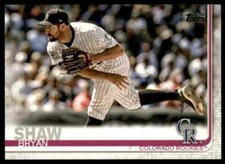 2019 Topps #415 Bryan Shaw Colorado Rockies