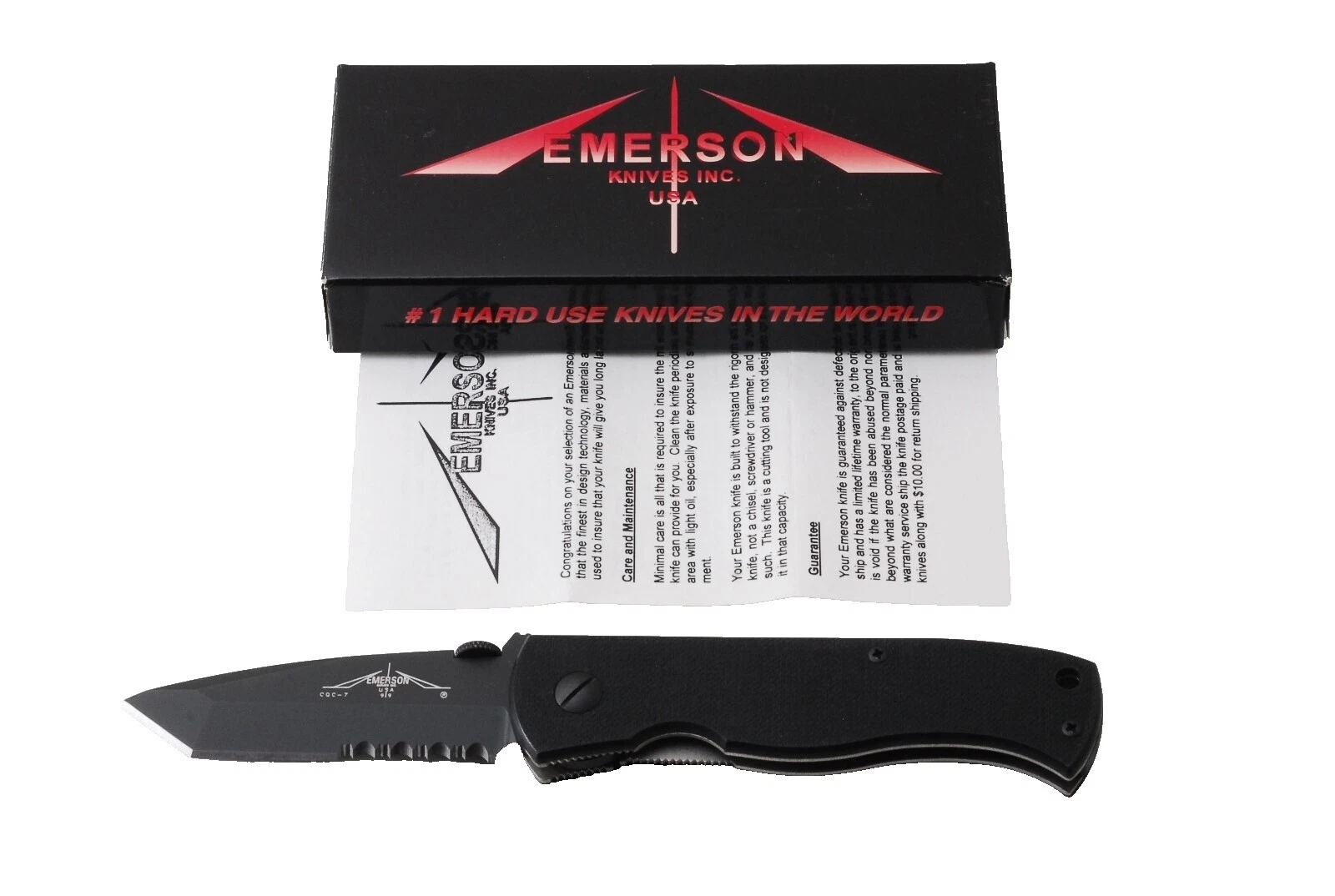 Emerson Black коллекционные складные ножи