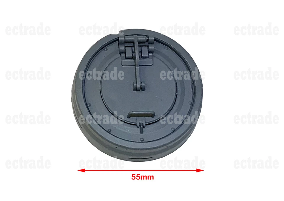 Henglong 1/16 Scale German Tiger 1 RC Tank Parts 3818 Plastic Turret Cupola - Image 3 of 3