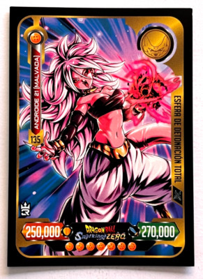 2025 DRAGON BALL Sparking Zero 3R TCG Card #135 ANDROID 21 EVIL Peru Edition