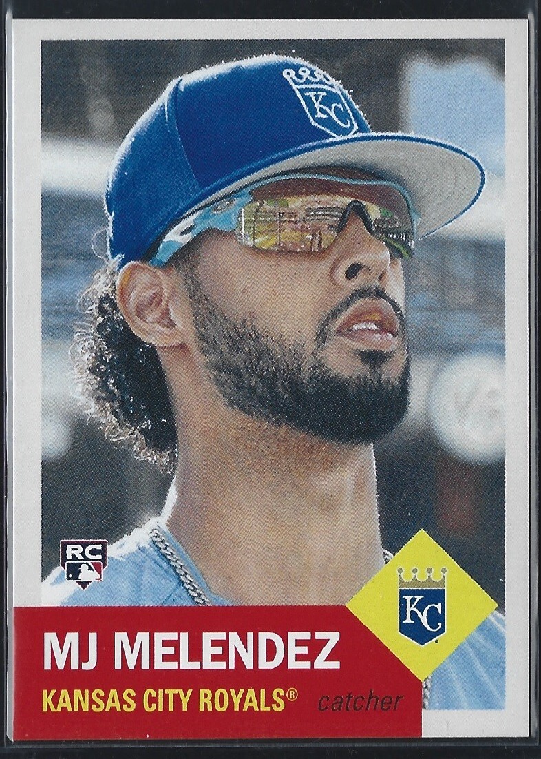 2022 TOPPS LIVING SET # 557 MJ MELENDEZ Rookie Kansas City Royals 1,969 PR a