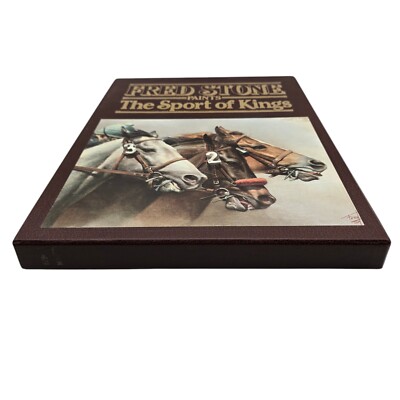 画集：FRED STONE PAINTS The Sport of Kings Fred Stone Paints the Sport of Kings Book Signed 1266/2900 | eBay