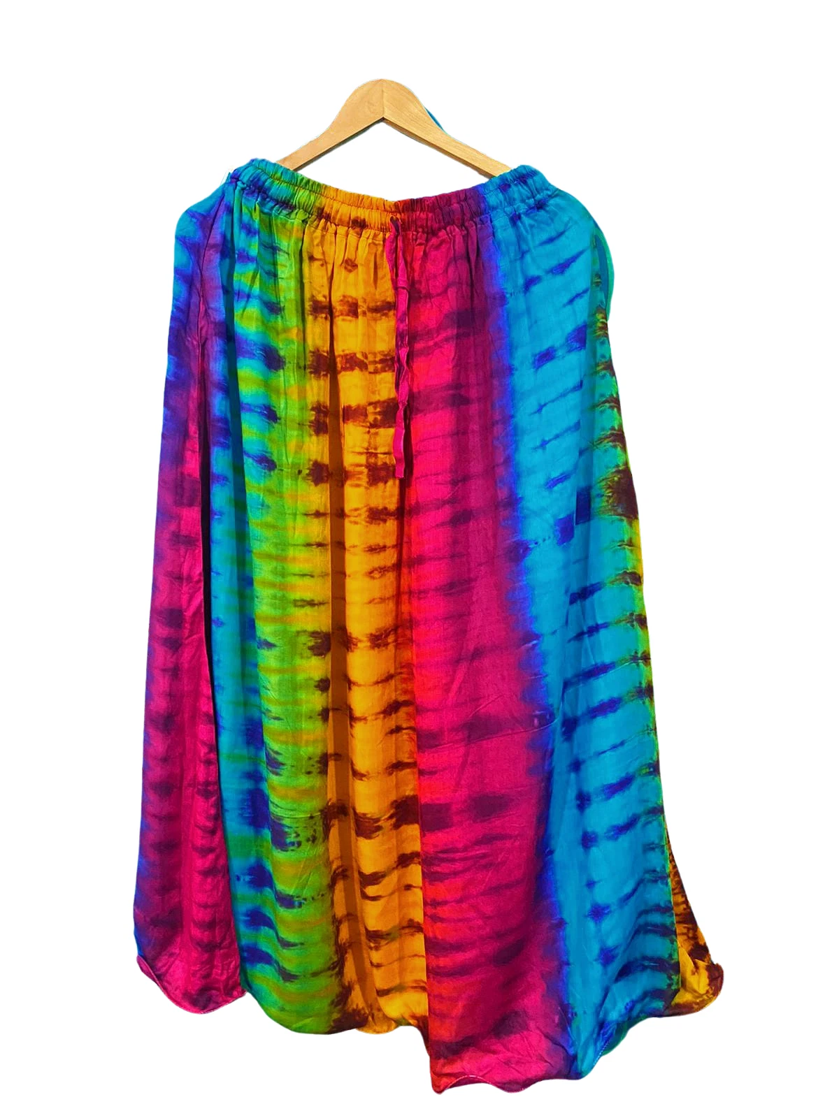 Indian Cotton Rayon Skirt Tie-Dye Skirt Women's Clothing Long Skirt Multi Skirts
