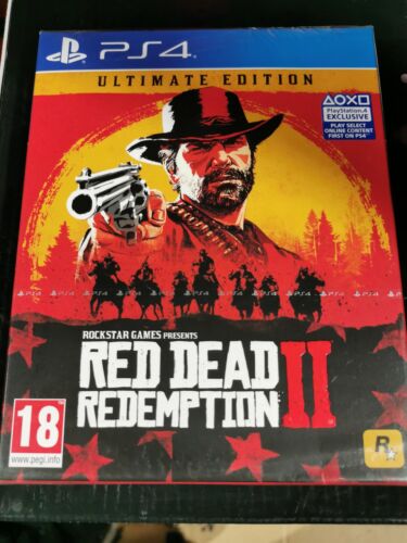 Red Dead Redemption 2: Ultimate Edition (PlayStation 4, 2018) for sale  online