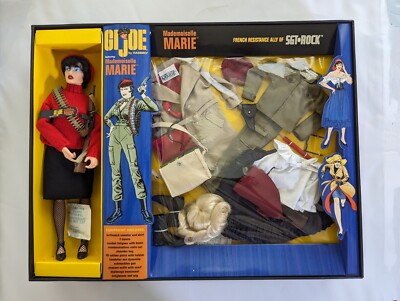 HASBRO　GI Joe Marie GI Joe Sgt Rock Mademoiselle Marie figure Underground Demolition