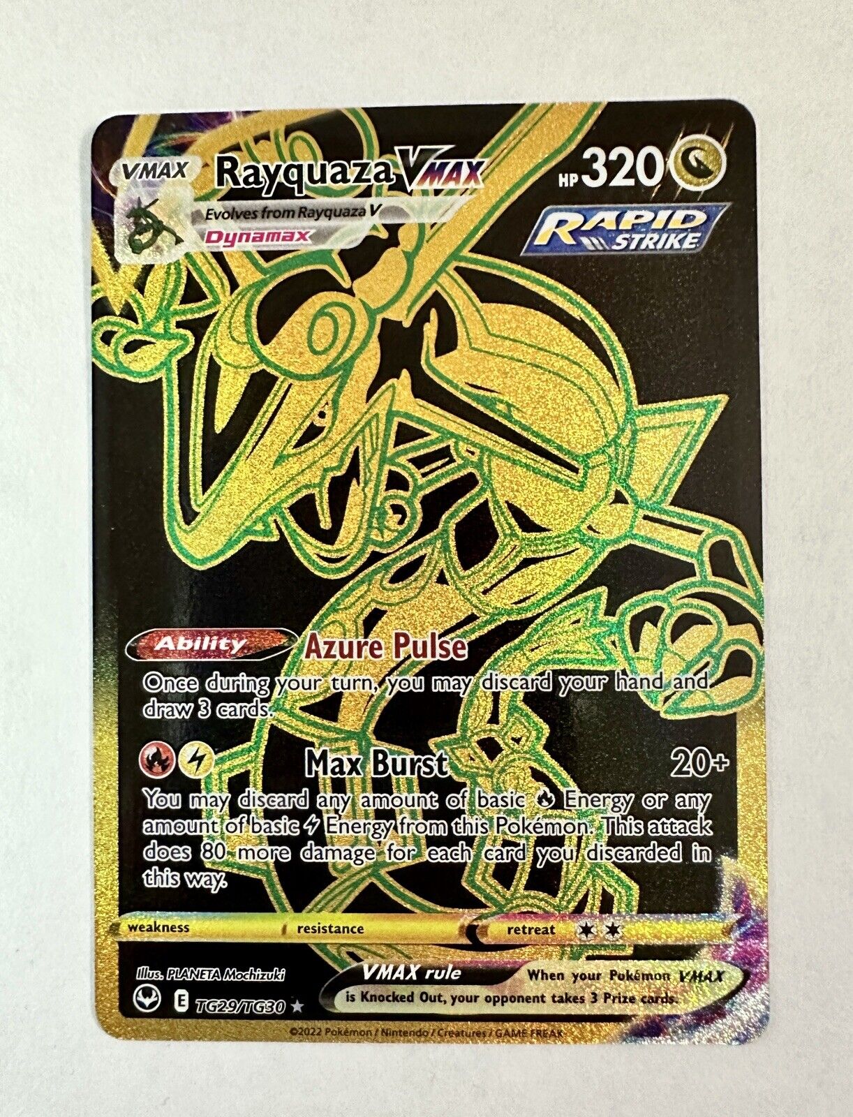 Rayquaza Vmax TG29/TG30 for Sale in Hazle Township, PA - OfferUp