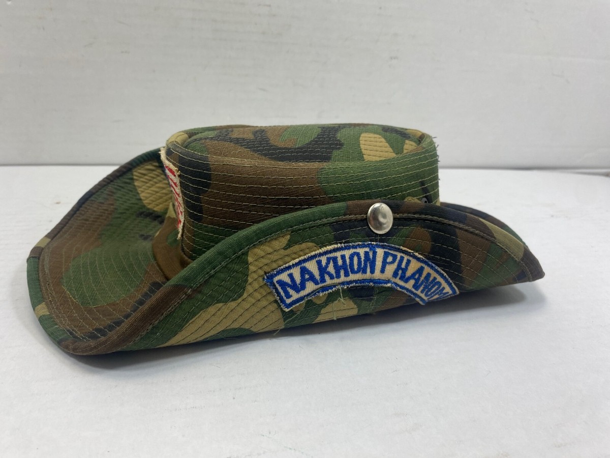 vintage 50s〜60s army skull ワッペンtham-kich Grandpops Army Navy