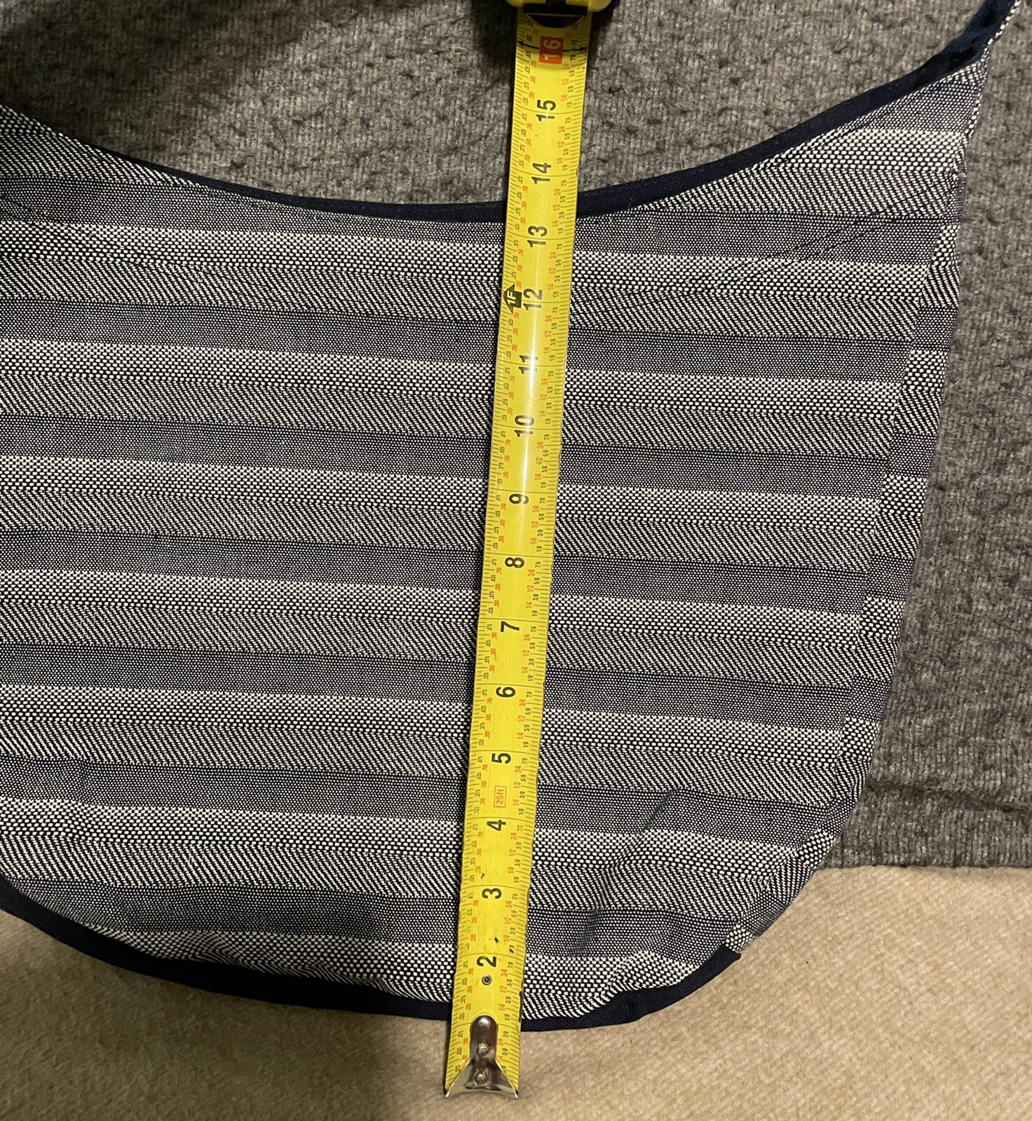 Thirty One Retro Metro Hobo Crossbody Purse bag Blue … Gem