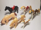 Vintage Playmobile Horses Lot of 5 Horses/1 Foal