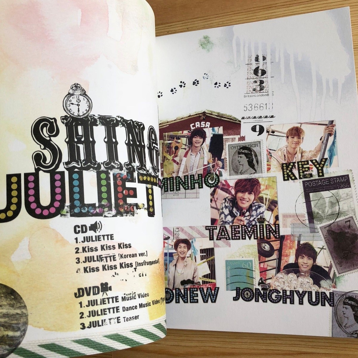 邦楽 SHINee JULIETTE (Type A) CD+DVD SHINee Juliette Japan Only Deluxe Limited 2CD + Play Button